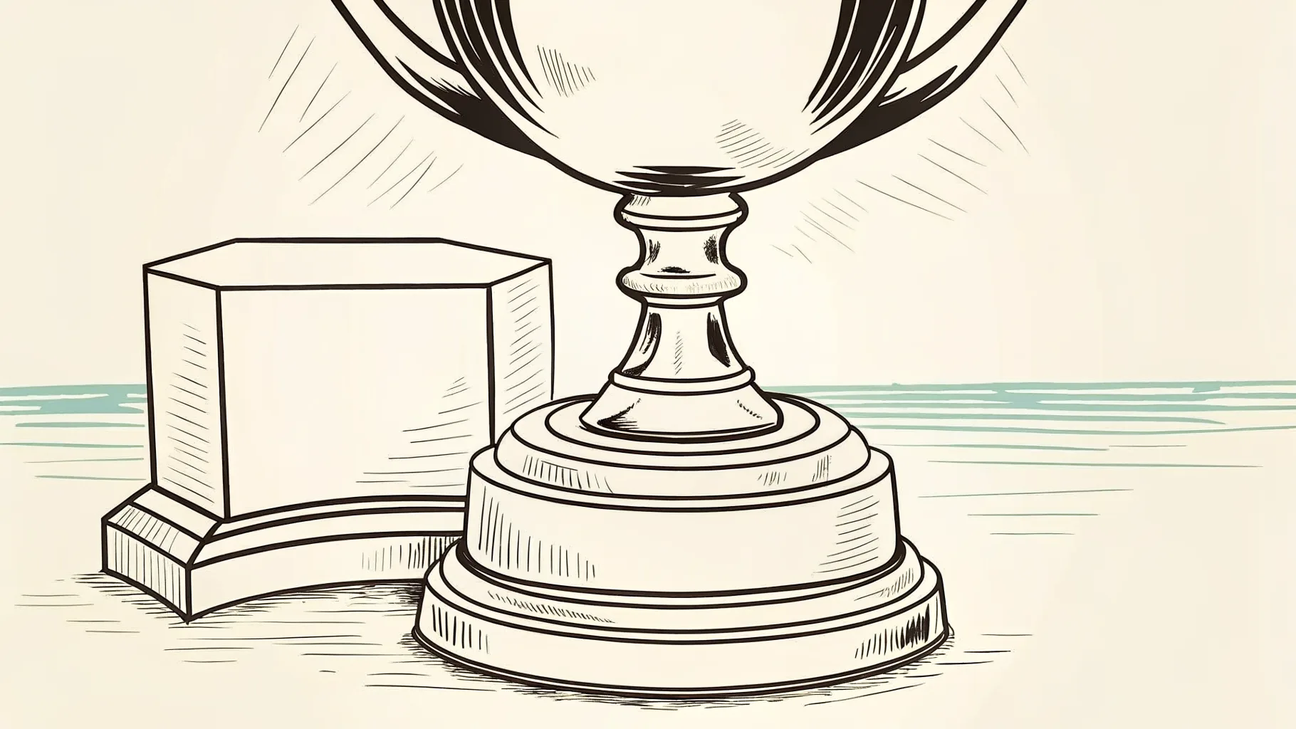 Engraved trophy citations showing bold serif and sans-serif fonts at stage scale, iTrophy KL