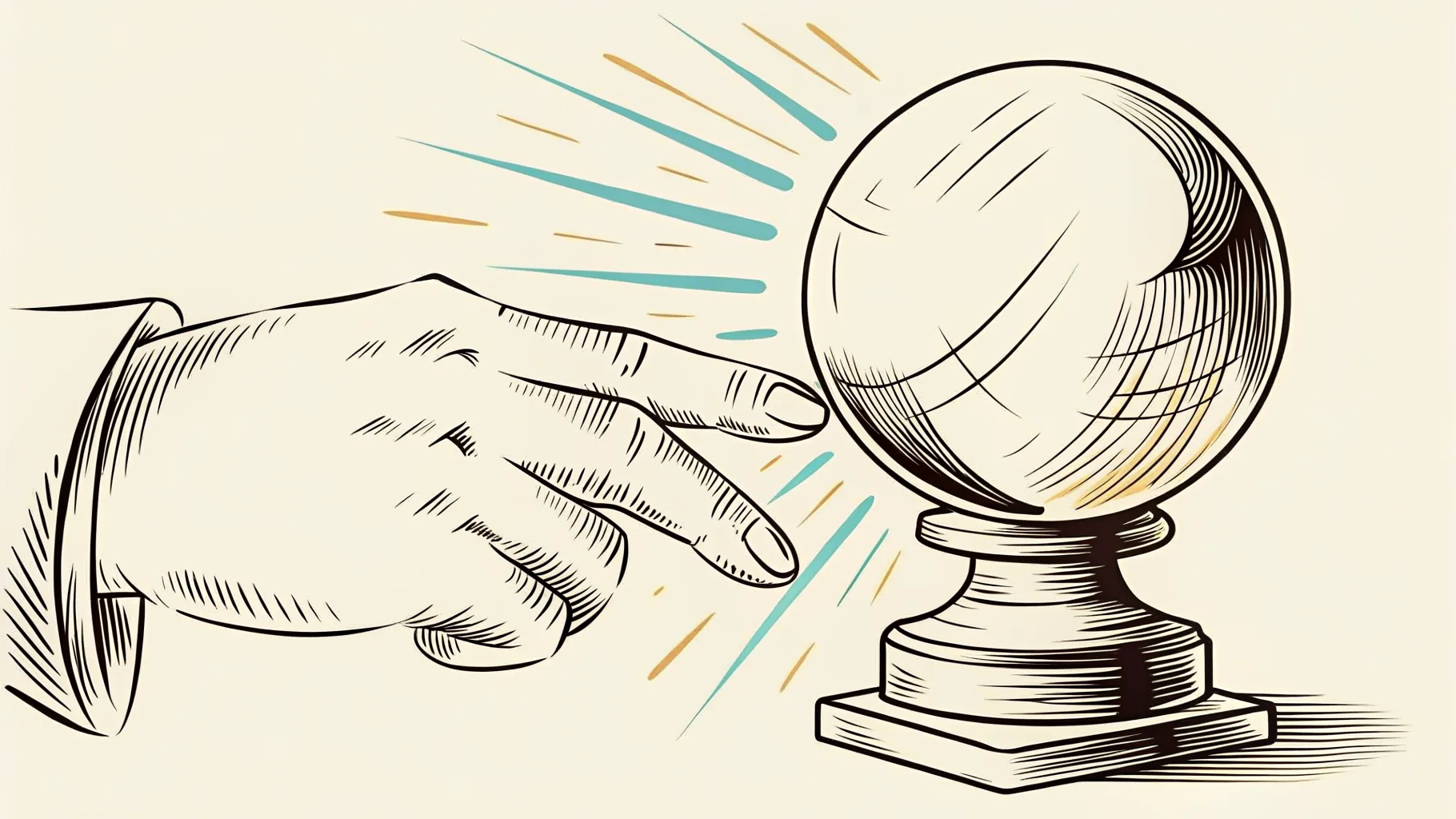 iTrophy crystal globe award corporate recognition illustration