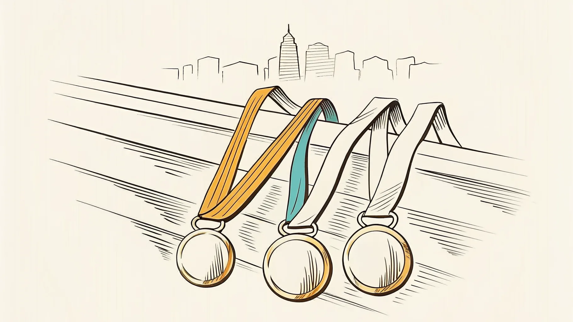Marathon medal special considerations